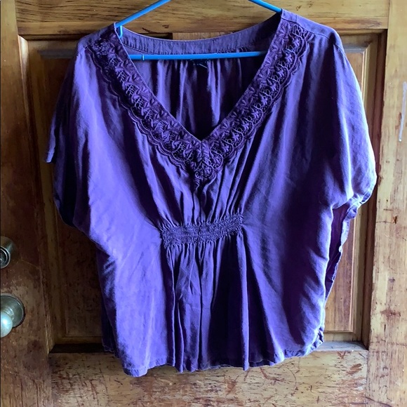 ☀️ Purple American Eagle shirt - Picture 1 of 5